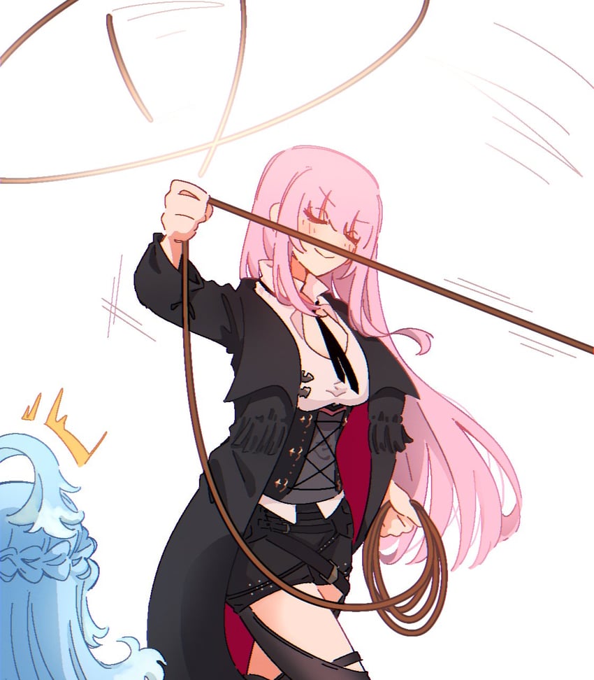 mori calliope and kobo kanaeru (hololive and 2 more) drawn by hyurisaki
