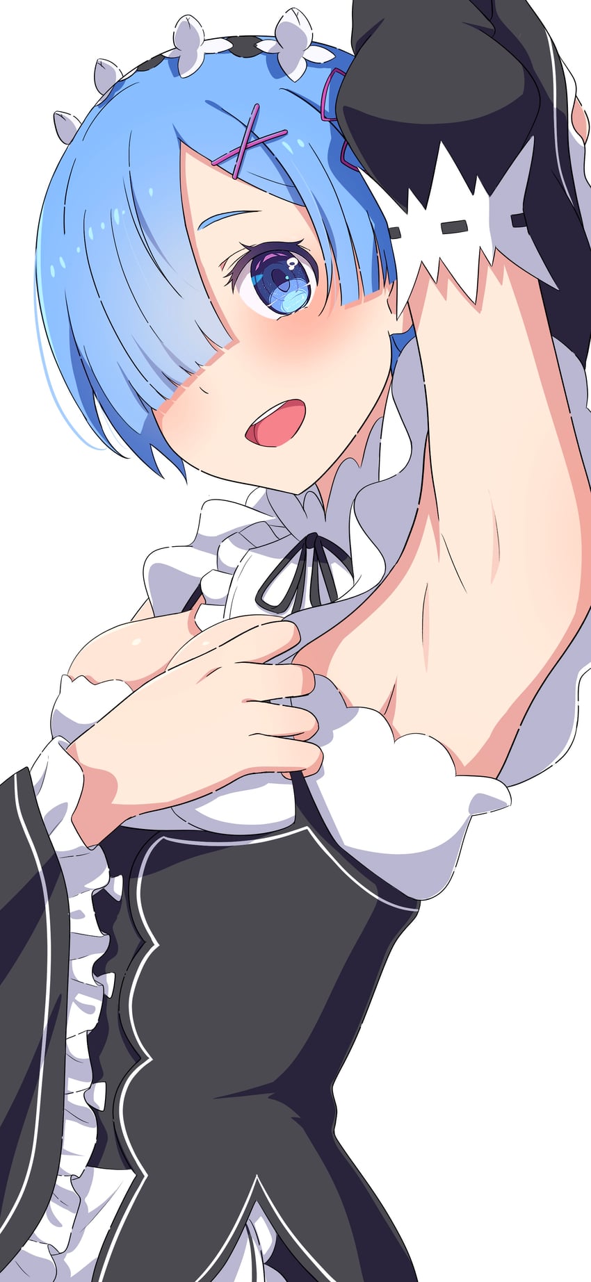 rem (re:zero kara hajimeru isekai seikatsu) drawn by na-suke