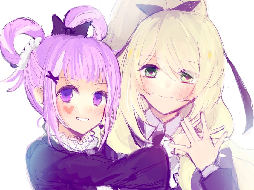 celine and hortensia (fire emblem and 1 more) drawn by genkijanaindayo