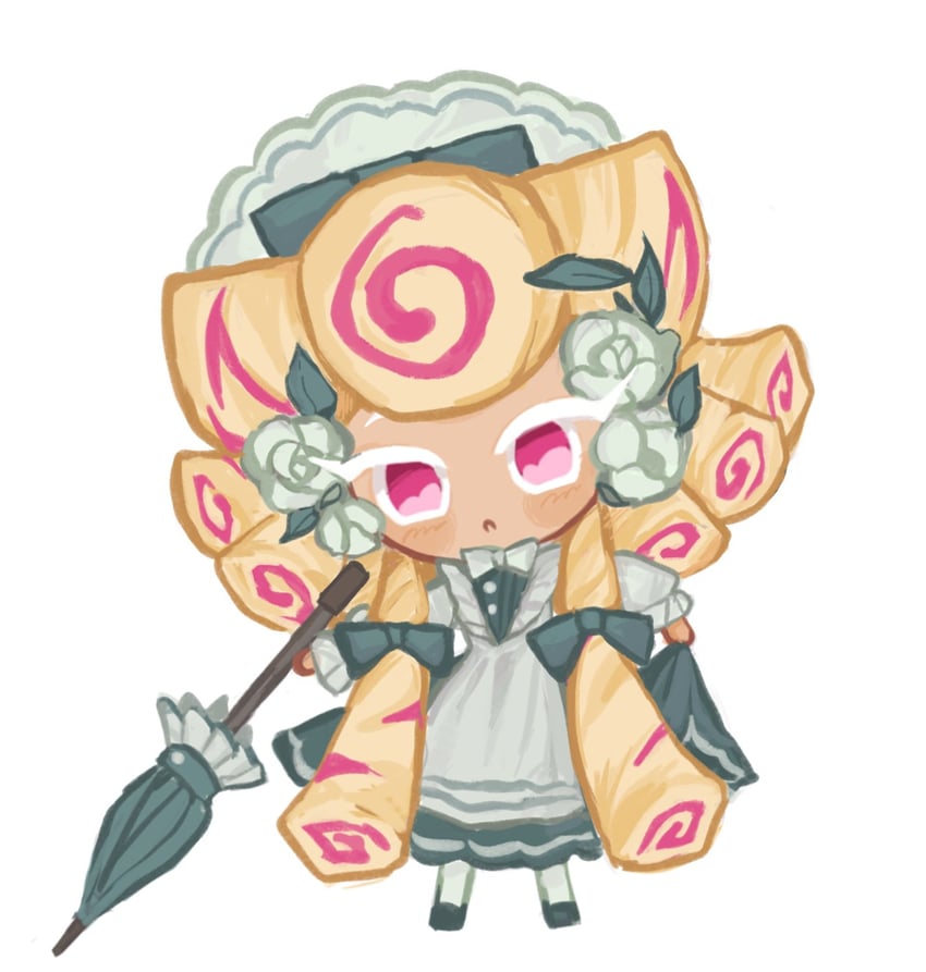 kouign-amann cookie (cookie run and 1 more) drawn by mokaink28
