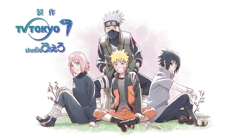 haruno sakura, uzumaki naruto, uchiha sasuke, and hatake kakashi (naruto and 3 more)