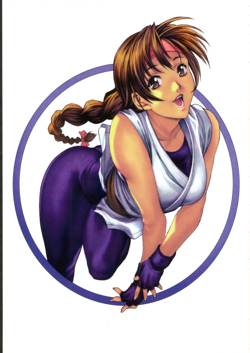 yuri sakazaki (the king of fighters and 2 more) drawn by homare_(fool's_art)
