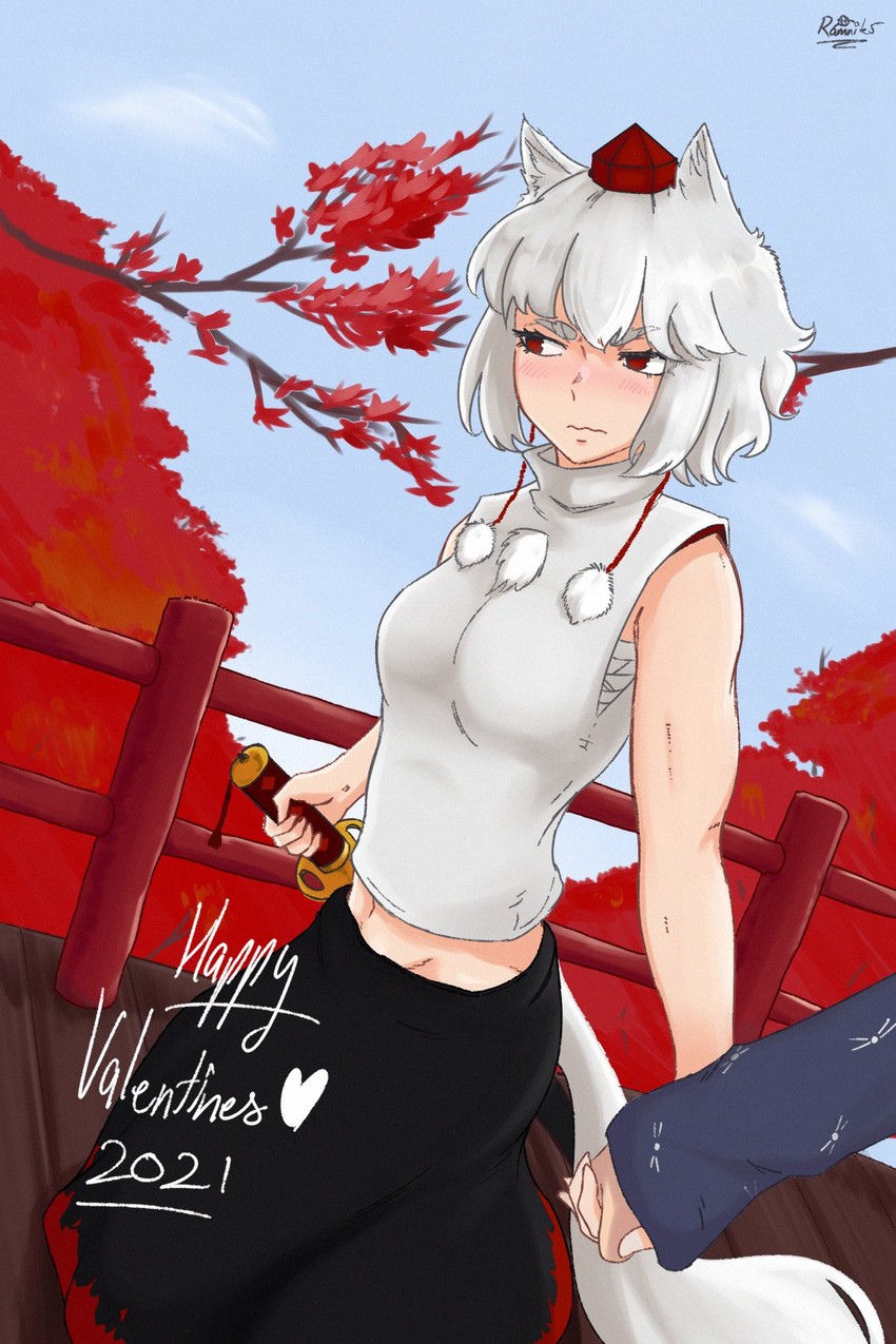 inubashiri momiji (touhou) drawn by ramnik5