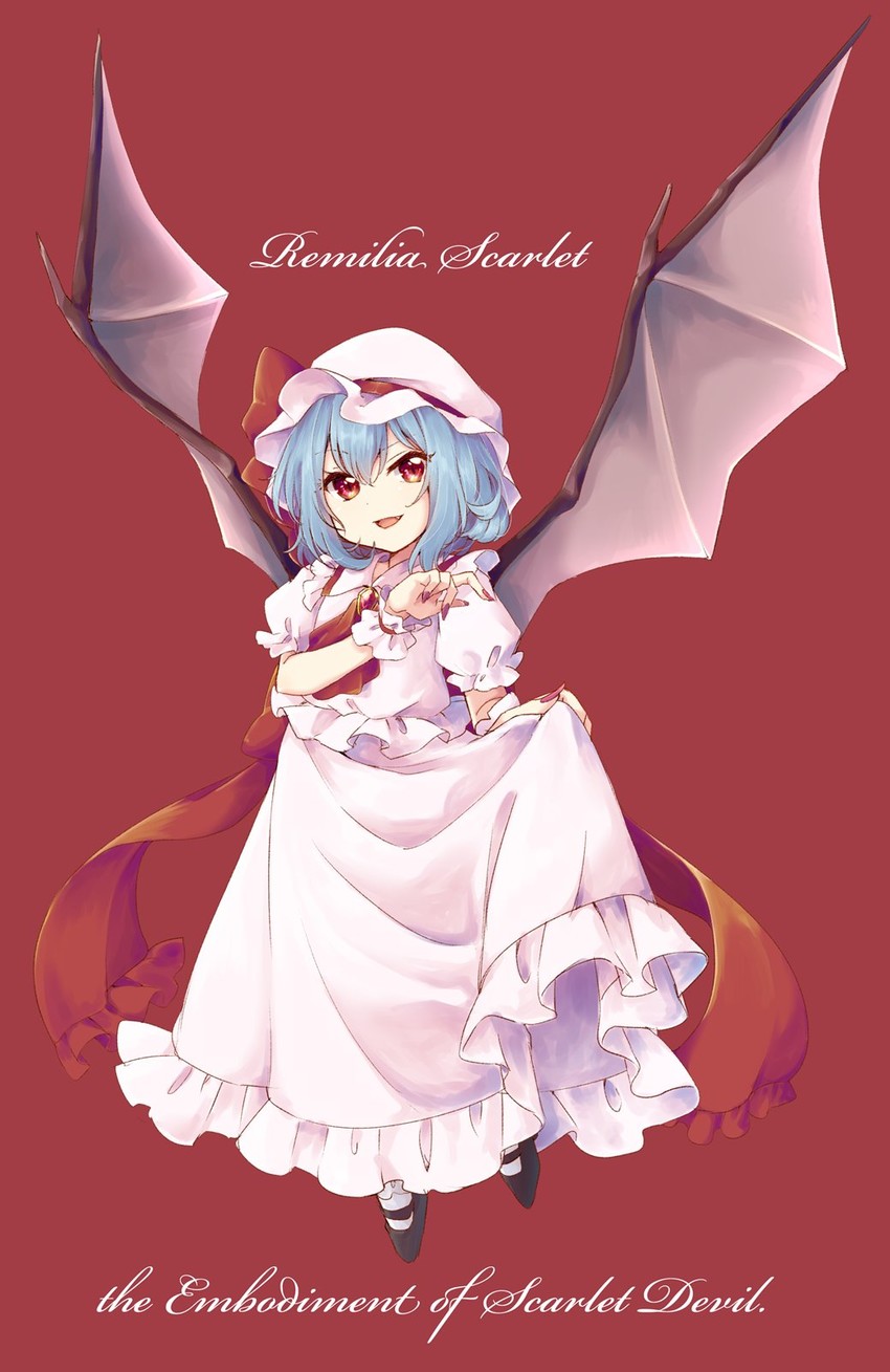 remilia scarlet (touhou and 1 more) drawn by ksk_(semicha_keisuke)