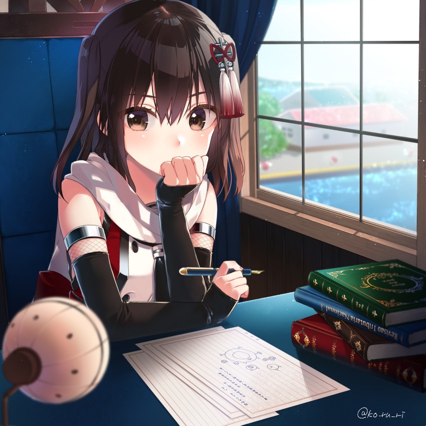 sendai, sendai kai ni, and enemy lifebuoy (kantai collection and 1 more) drawn by koruri