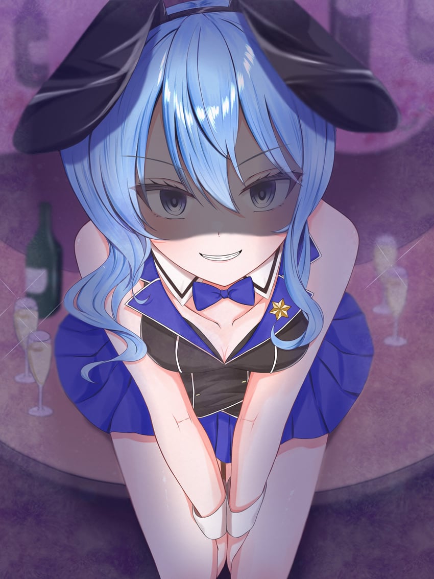 hoshimachi suisei and miuka (hololive and 1 more) drawn by aresiasitennou