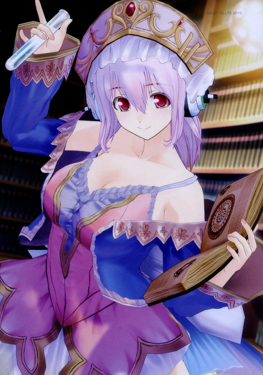 super sonico and totooria helmold (atelier and 3 more) drawn by tsuji_santa