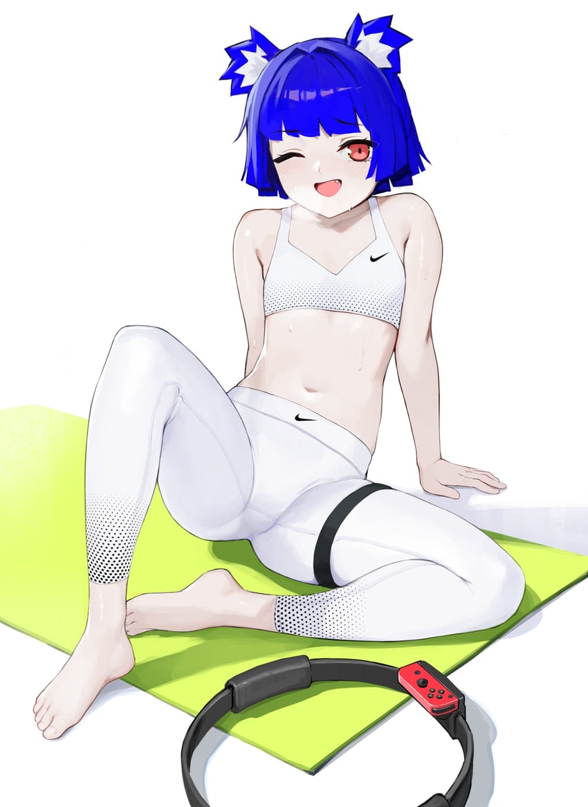 gris (ring fit adventure and 1 more) drawn by vertigris