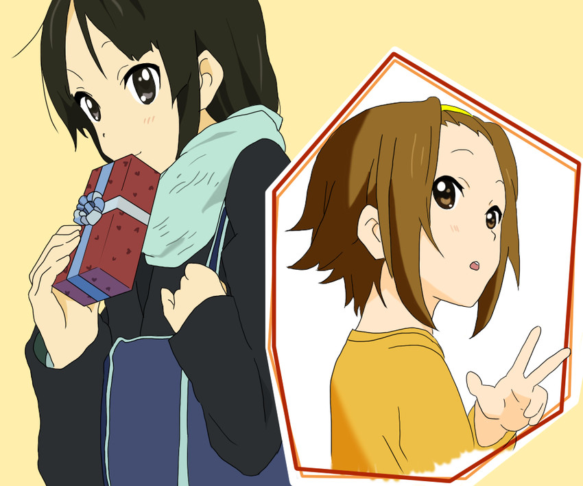 akiyama mio and tainaka ritsu (k-on!) drawn by pixiv_1999733
