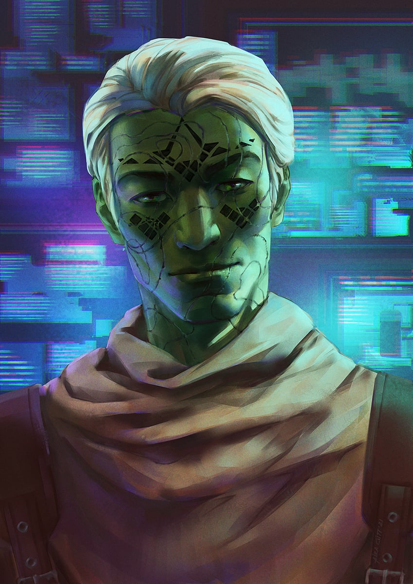 star wars and 1 more drawn by airagitt