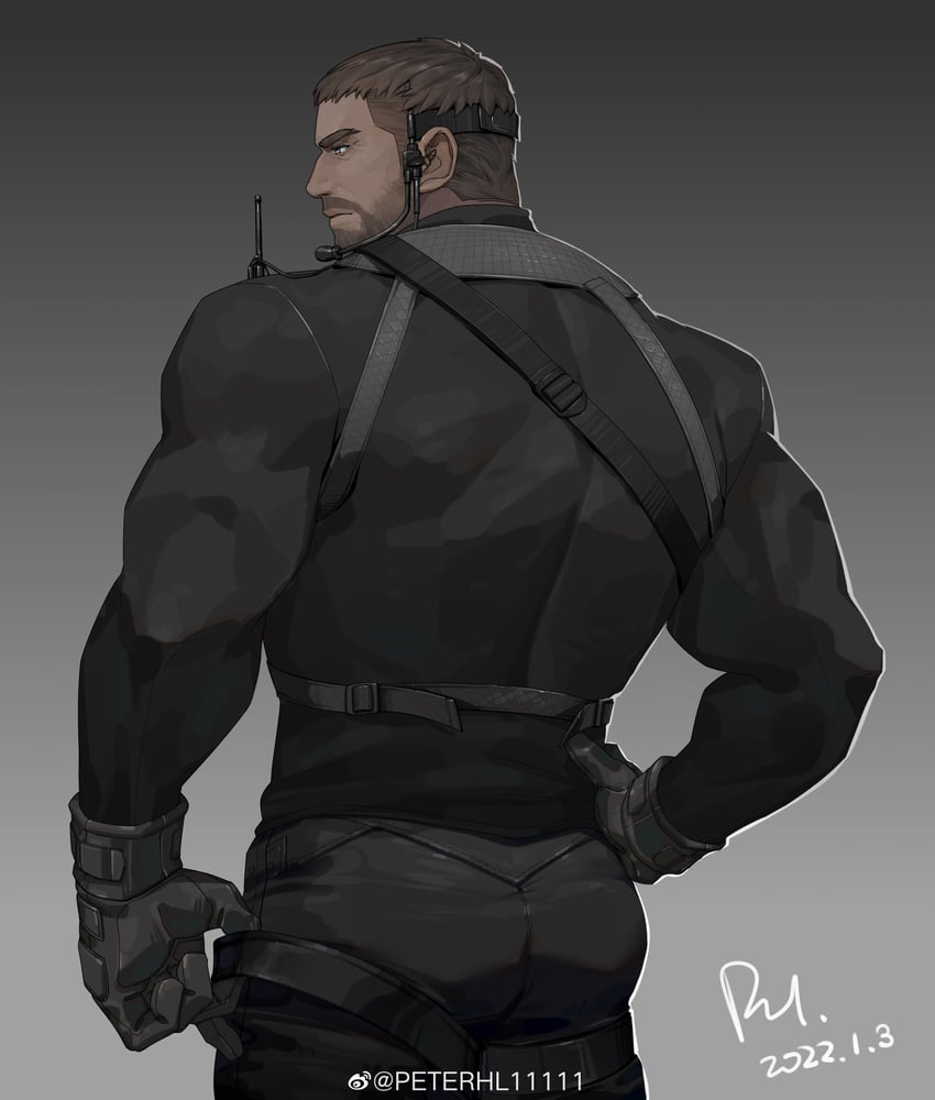 chris redfield (resident evil and 1 more) drawn by peterhl