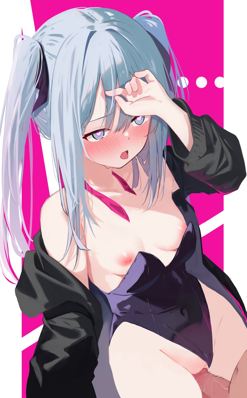 hatsune miku (vocaloid and 1 more) drawn by memekko