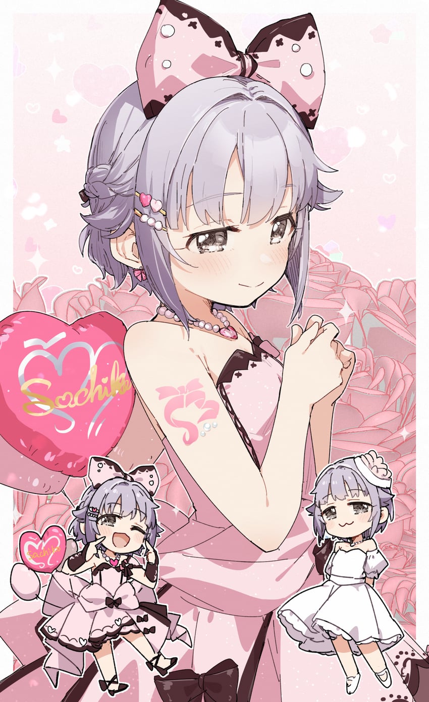 koshimizu sachiko (idolmaster and 1 more) drawn by yukie_(kusaka_shi)