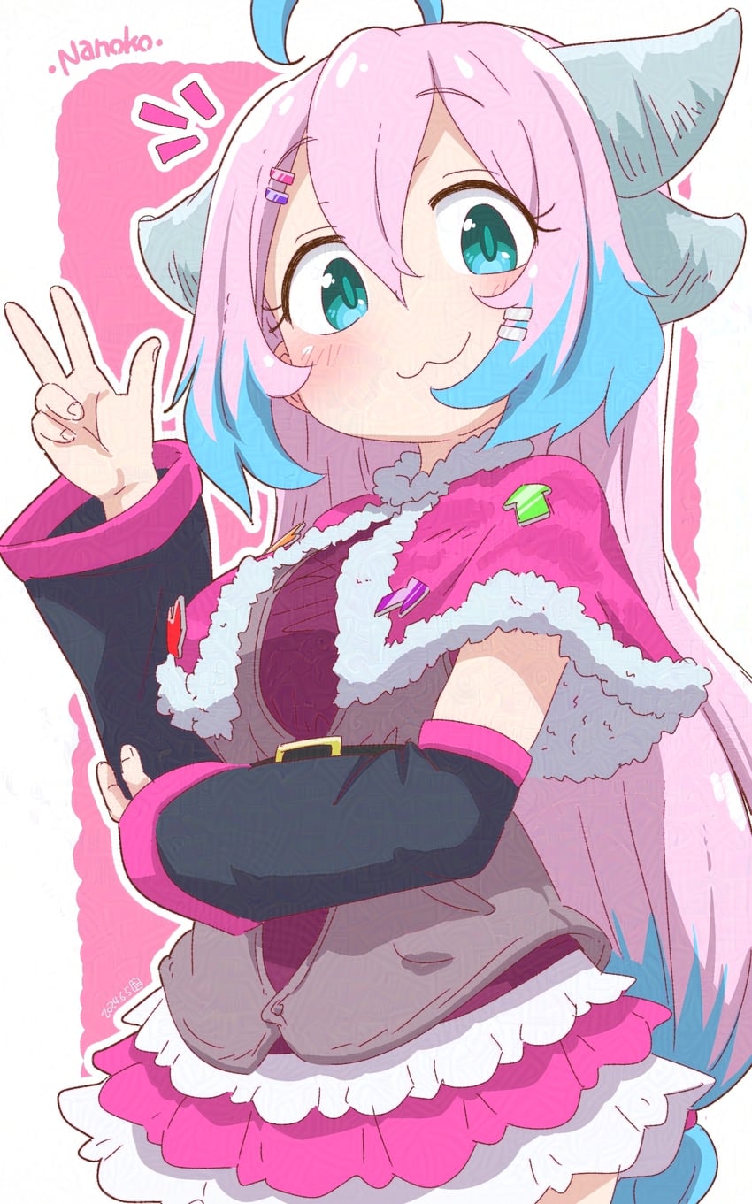 nanoko doragon (indie virtual youtuber) drawn by tabayan_jigokuhen