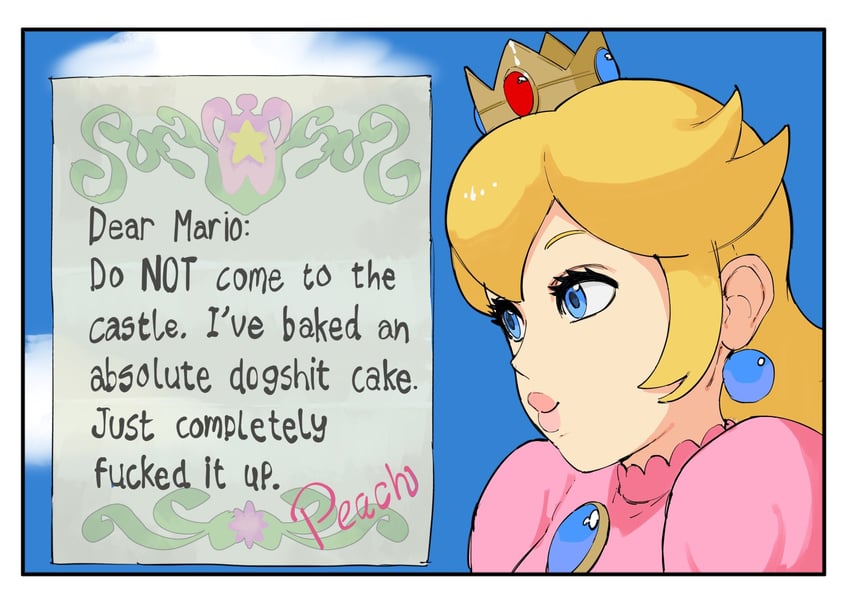 princess peach (mario and 1 more) drawn by giganticbuddha