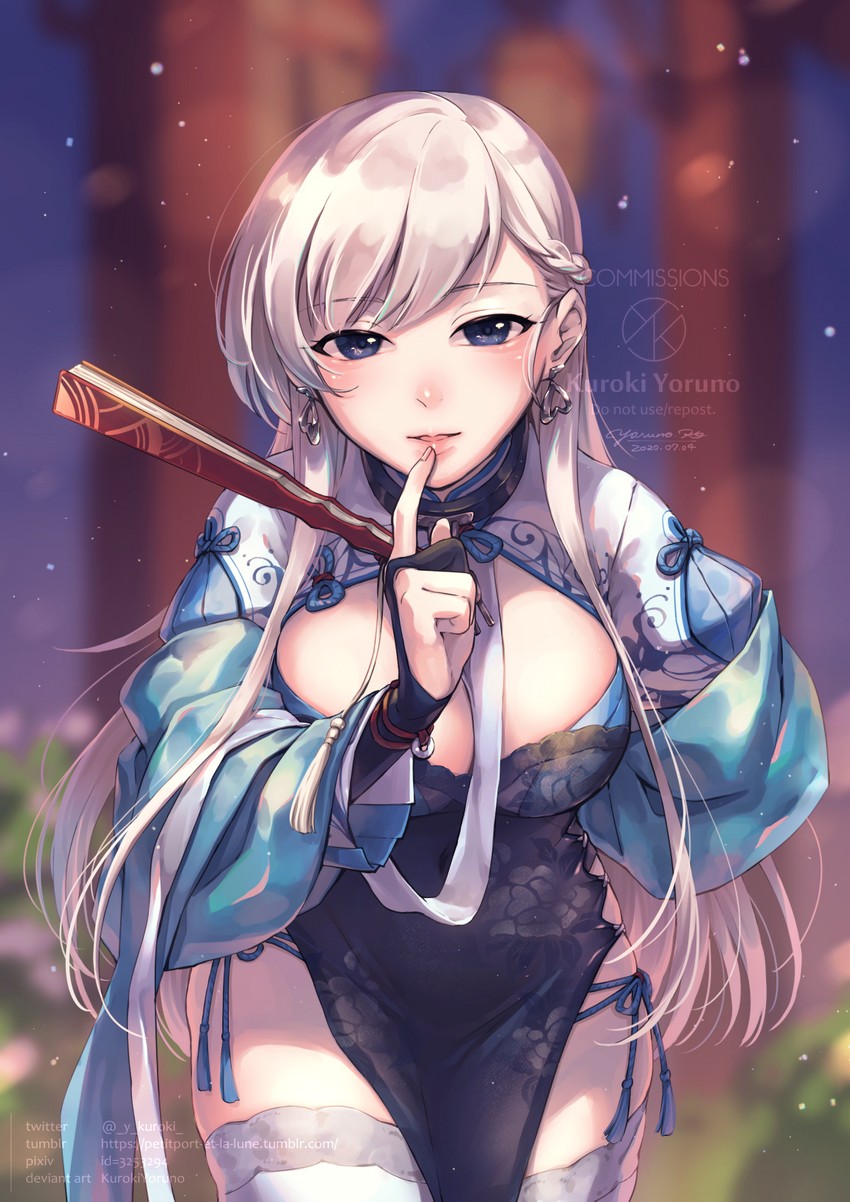 belfast (azur lane) drawn by y_kuroki