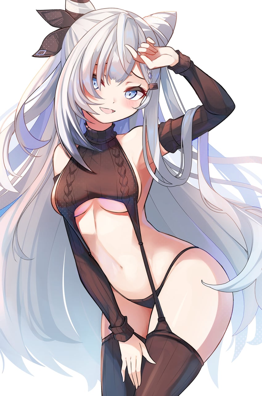 vestia zeta (hololive and 1 more) drawn by hoshino_aoi_(la_huynh_hai_than)