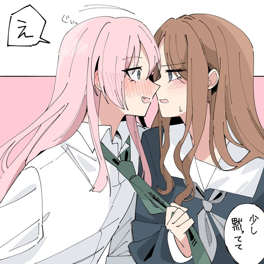 chihaya anon and nagasaki soyo (bang dream! and 1 more) drawn by nanami_(nunnun_0410)