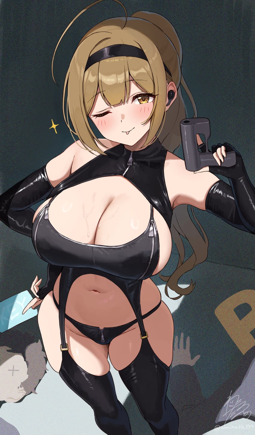producer, p-head producer, and kuwayama chiyuki (idolmaster and 1 more) drawn by wanimaru