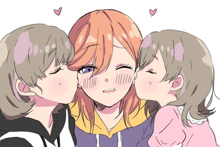 shibuya kanon and tang keke (love live! and 1 more) drawn by loveumiriruriru