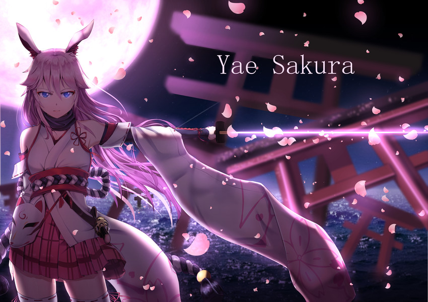 yae sakura (honkai and 1 more) drawn by ye_zi_you_bei_jiao_ju_ge