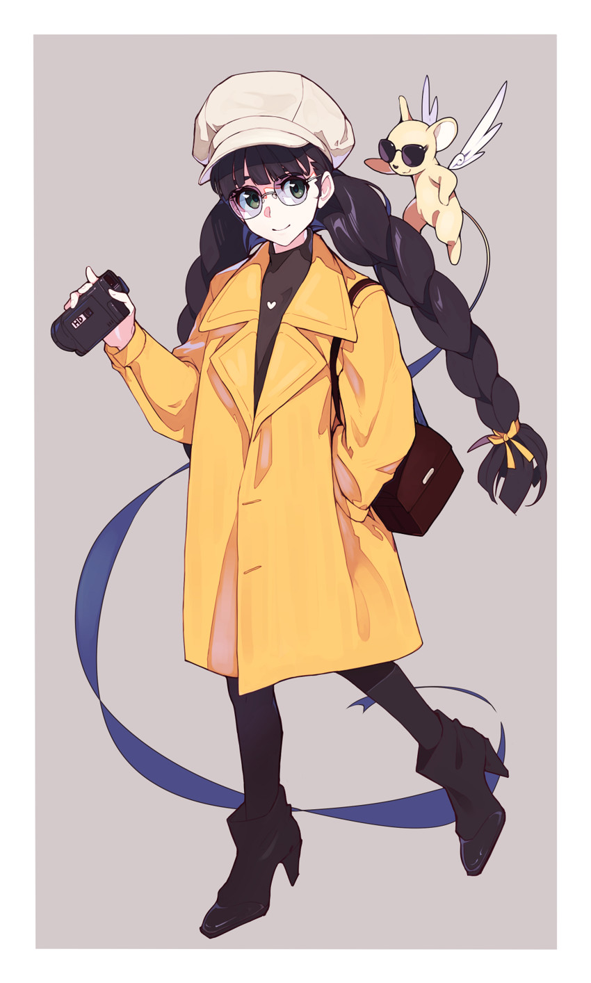 kero and daidouji tomoyo (cardcaptor sakura) drawn by kamameshi_gougoumaru