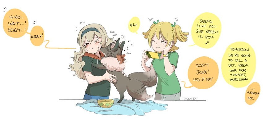 saijou claudine, tendou maya, and daiba nana (shoujo kageki revue starlight) drawn by ticcy