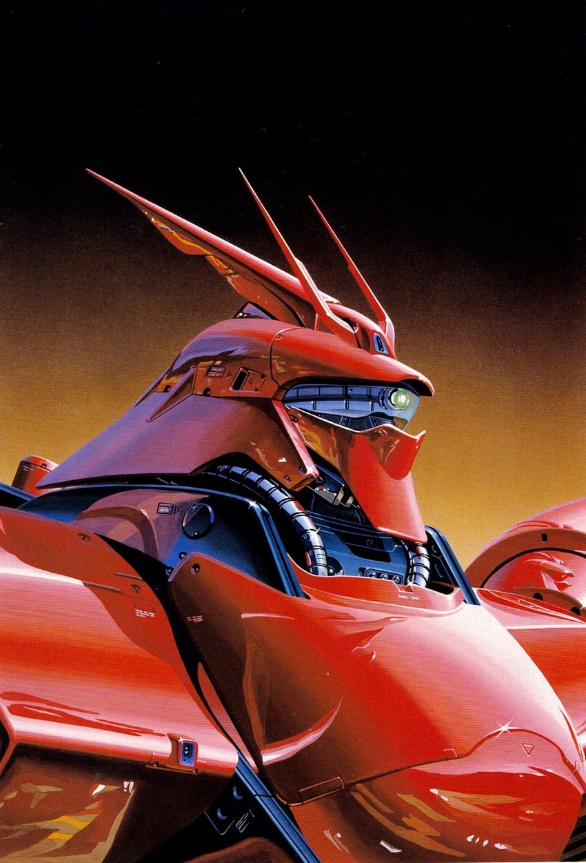 sazabi (gundam and 1 more) drawn by ishibashi_ken'ichi