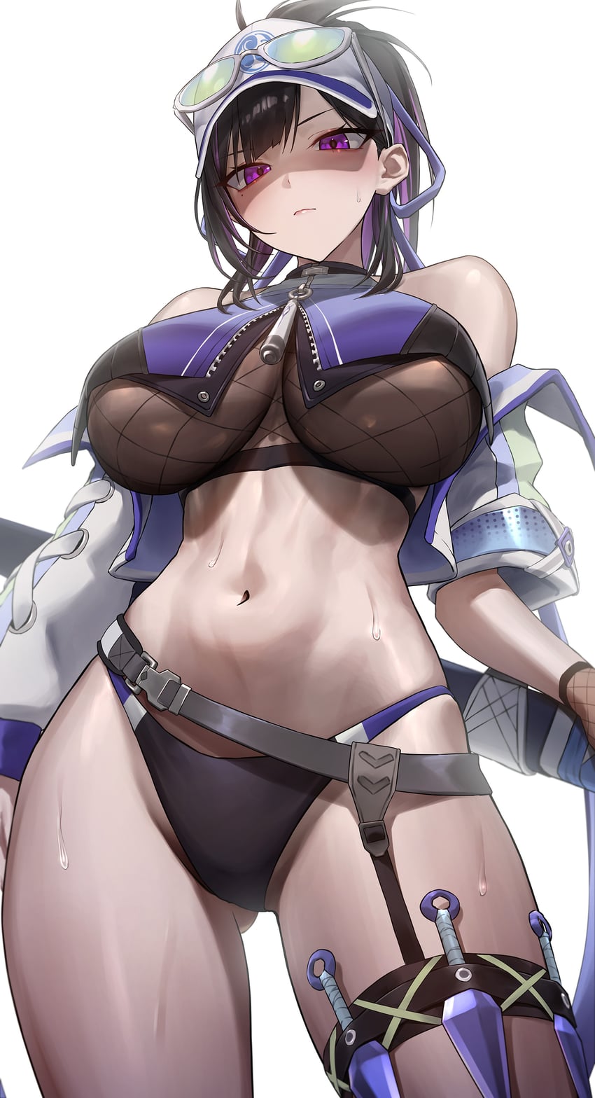 tsubame (black survival and 1 more) drawn by monegi