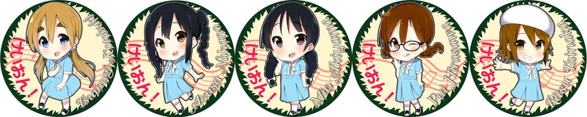 akiyama mio, nakano azusa, hirasawa yui, and kotobuki tsumugi (k-on! and 1 more) drawn by masamuuu