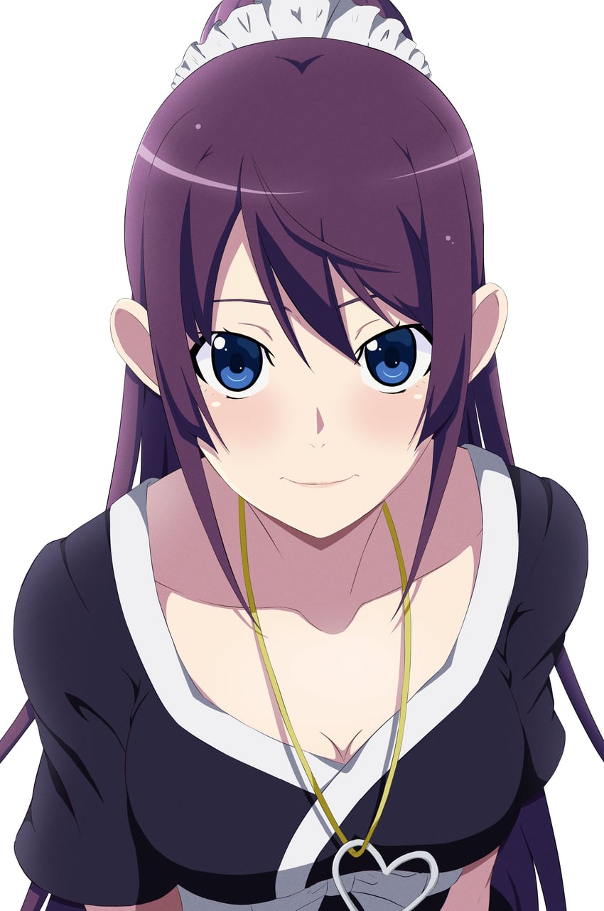 senjougahara hitagi (monogatari and 1 more) drawn by kakukakusan