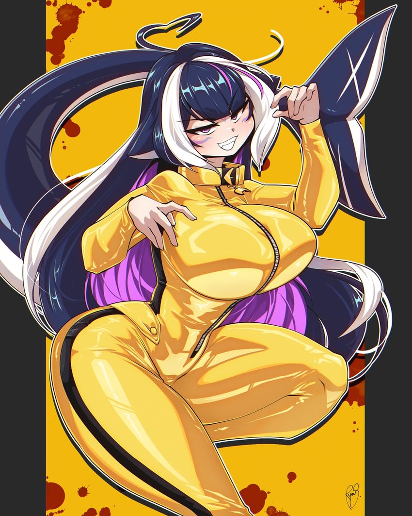 shylily and beatrix kiddo (indie virtual youtuber and 1 more) drawn by ryou_sakai