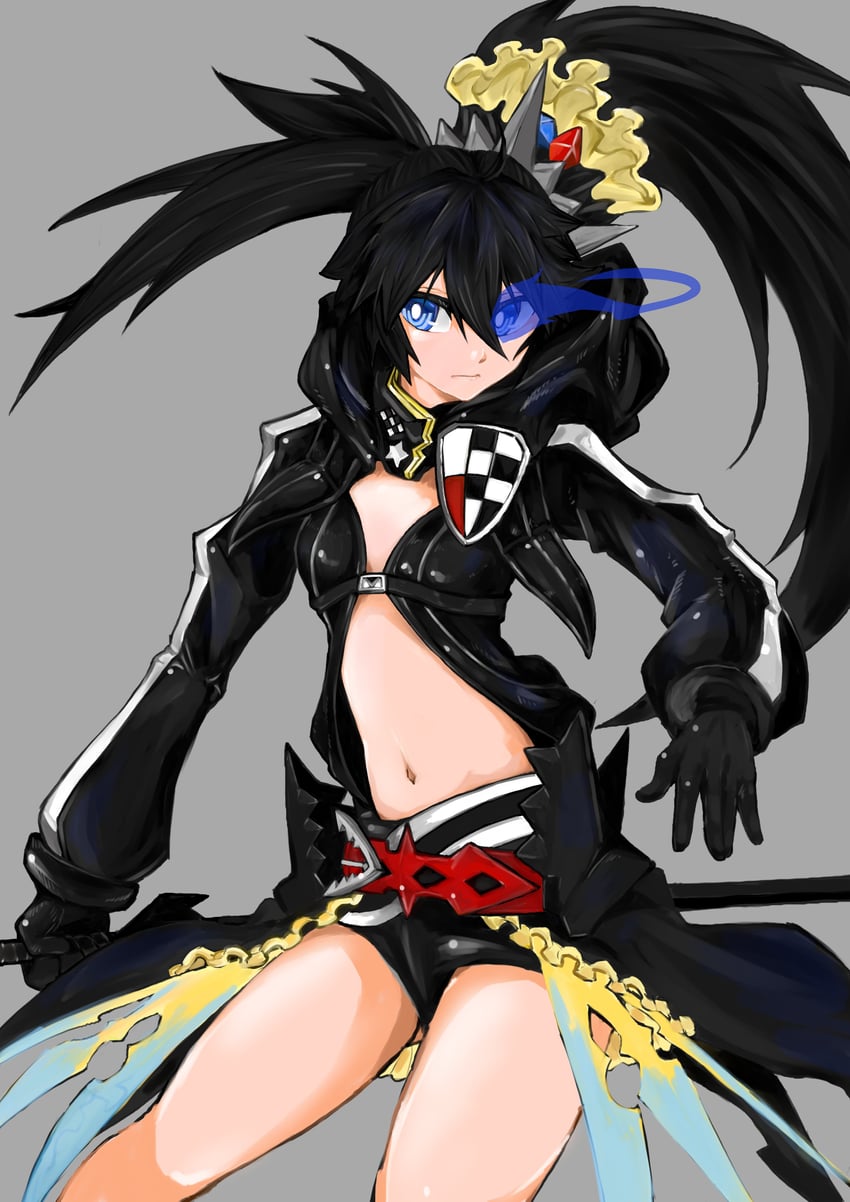 black rock shooter (black rock shooter and 1 more) drawn by asume06