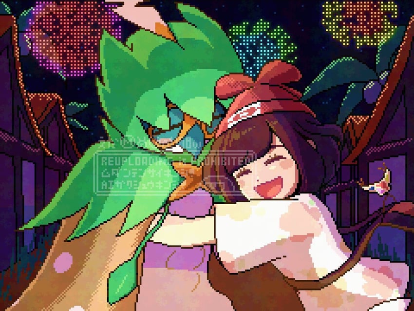 selene and decidueye (pokemon and 1 more) drawn by o1168w