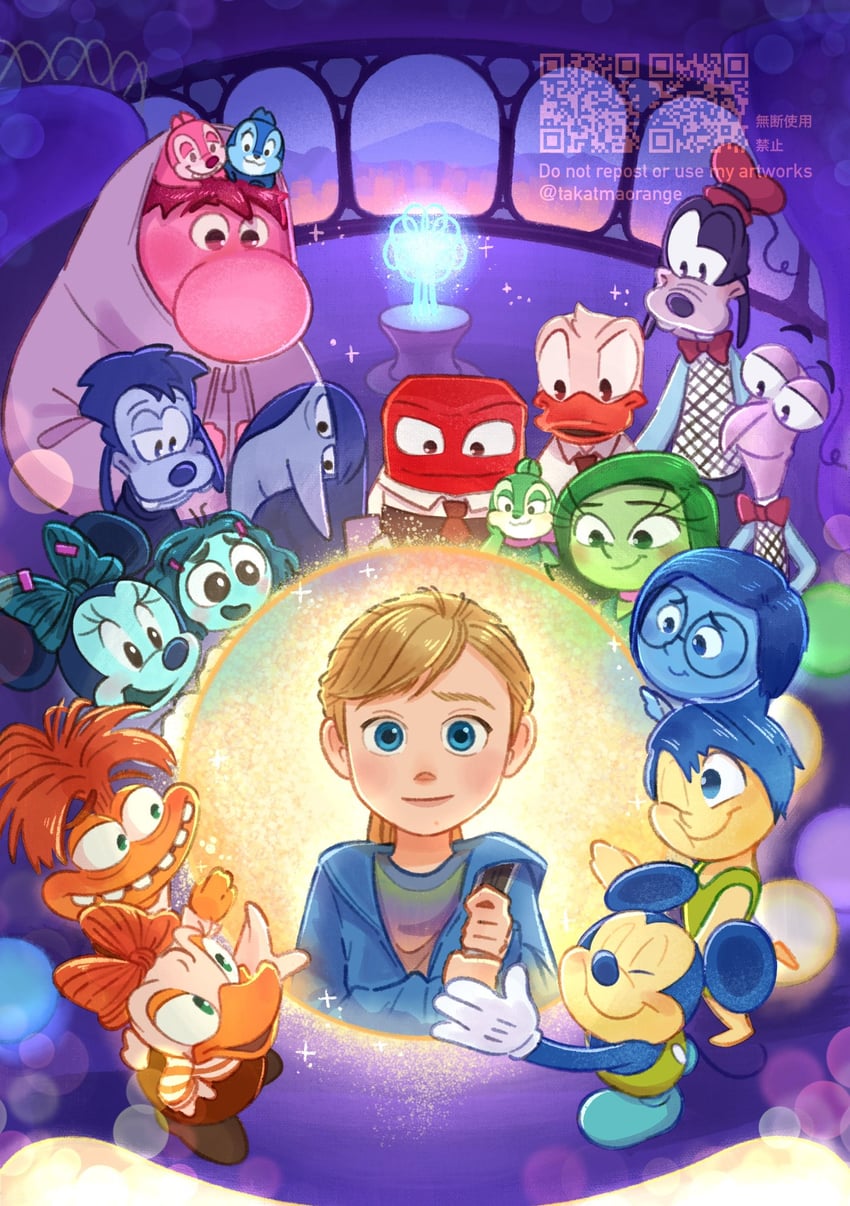 mickey mouse, minnie mouse, donald duck, daisy duck, goofy, and 11 more (mickey mouse & friends and 3 more) drawn by takatmaorange
