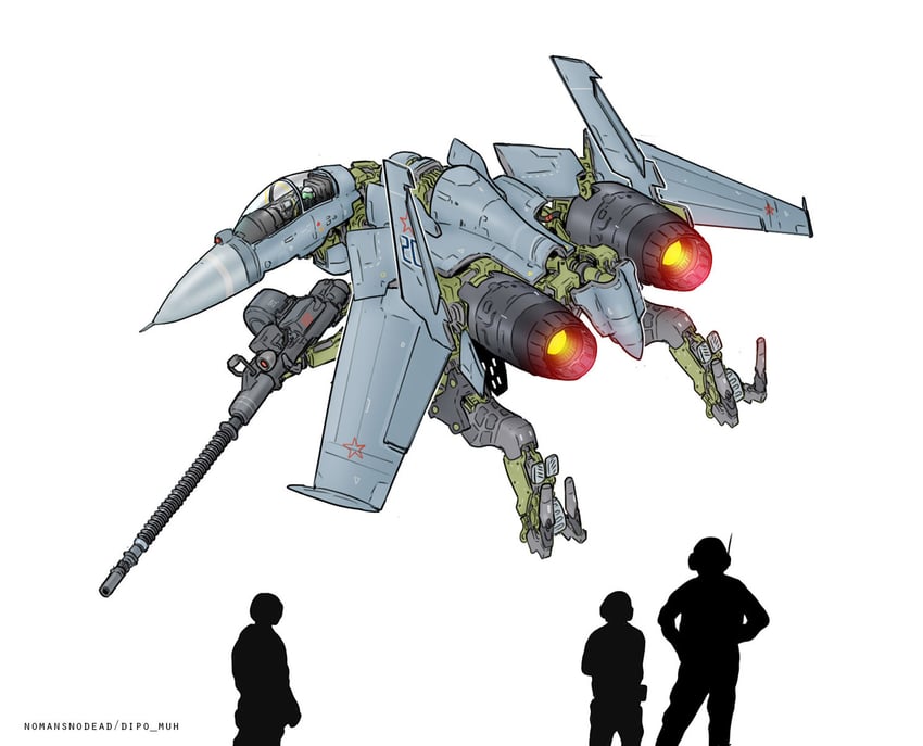 original and 3 more drawn by nomansnodead