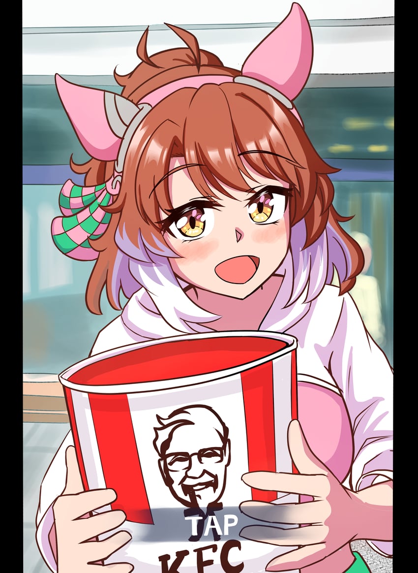 dantsu flame (umamusume and 1 more) drawn by ai_pon