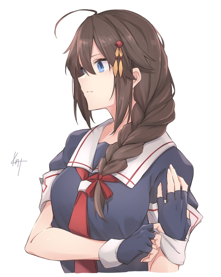 shigure and shigure kai ni (kantai collection) drawn by knt02142769