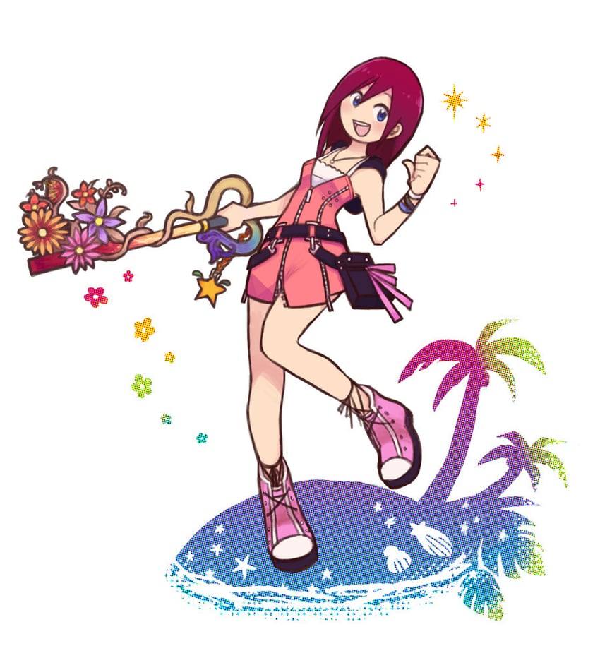 kairi (kingdom hearts and 1 more) drawn by roz_(nnowovv)