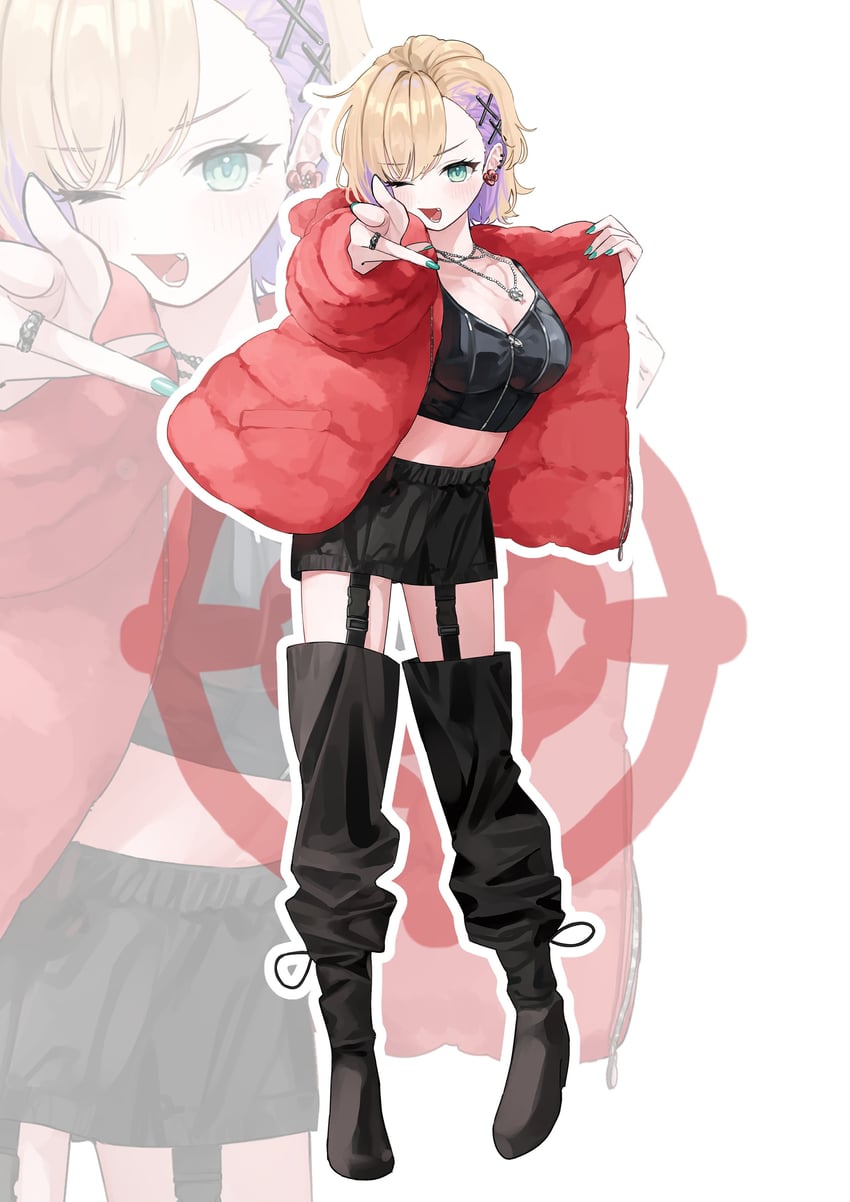 kurumi noah (vspo! and 1 more) drawn by hanada_ten