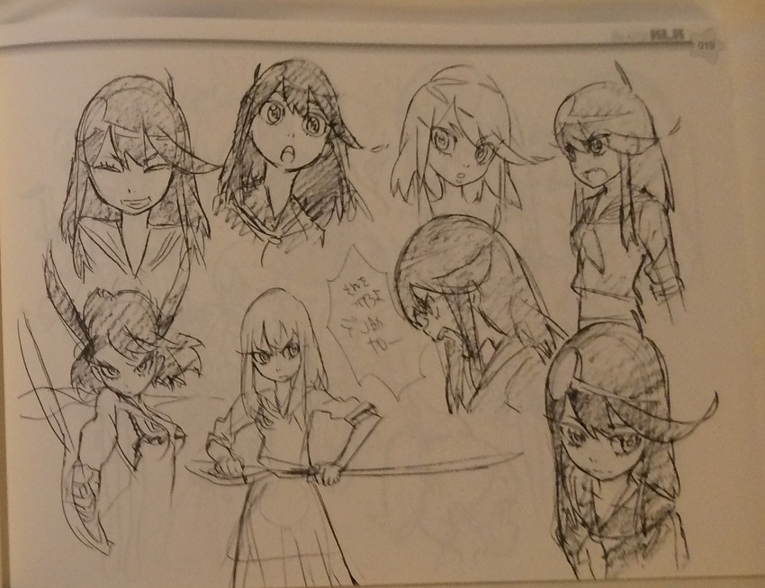 matoi ryuuko and senketsu (kill la kill) drawn by sushio