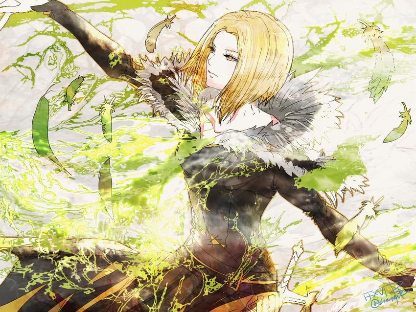 benedikta harman (final fantasy and 1 more) drawn by ruka_(blueplus84)