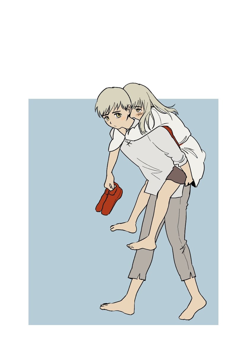 falin touden and laios touden (dungeon meshi) drawn by hup_cheop
