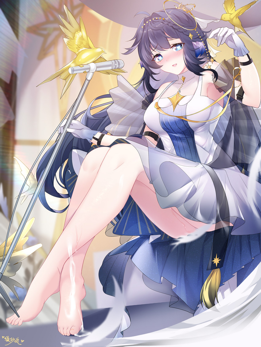 astesia (arknights) drawn by lingshalan