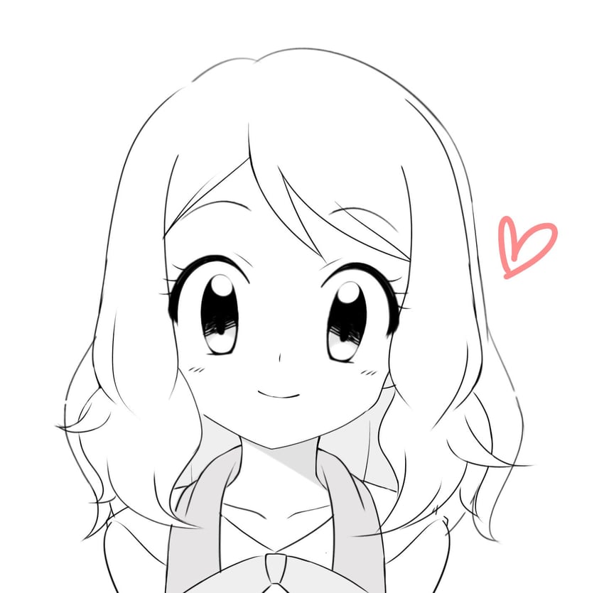 serena (pokemon and 1 more) drawn by kouzuki_(reshika213)