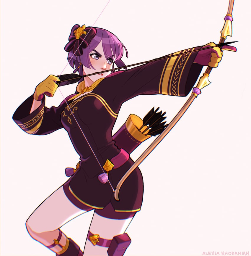 bernadetta von varley (fire emblem and 1 more) drawn by alexia_khodanian