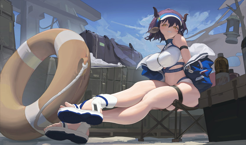 sideroca (arknights) drawn by nnn