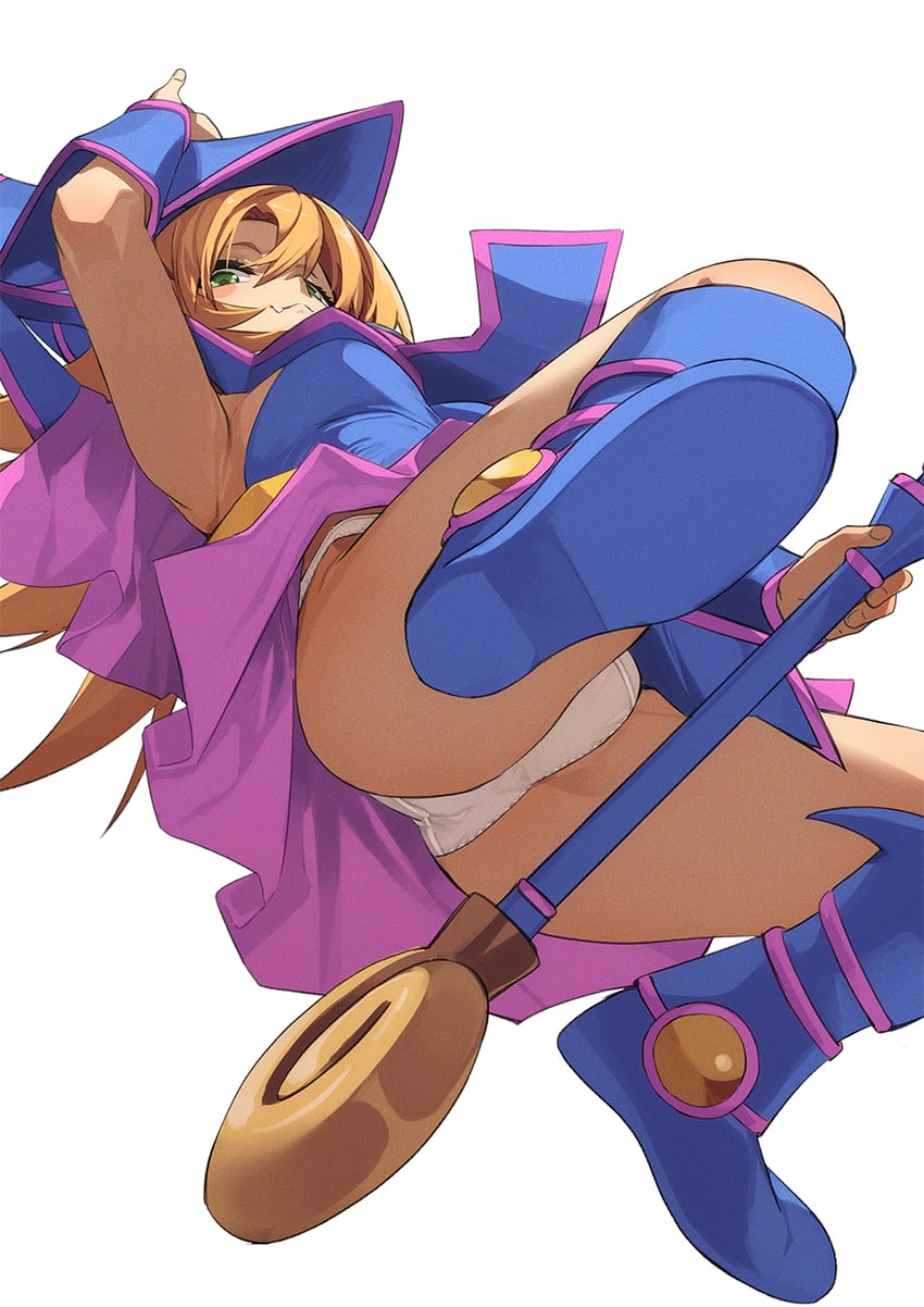 dark magician girl (yu-gi-oh!) drawn by fu-ta