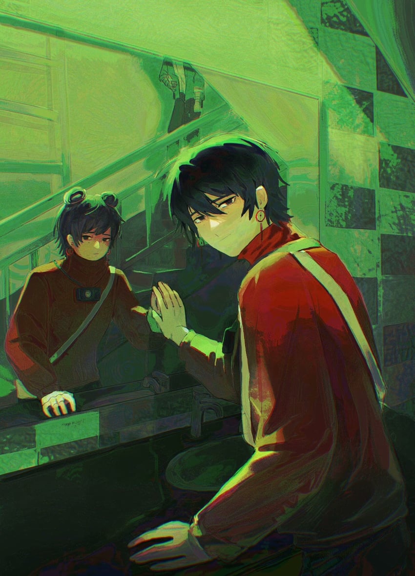 ziche fuzhao and li yuting (touqi guaitan) drawn by peng_yuyan