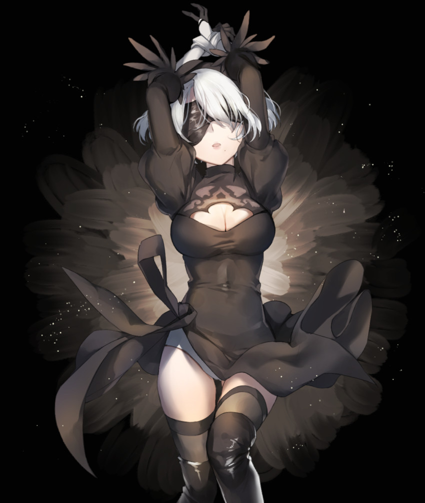 2b (nier and 1 more) drawn by ice_(ice_aptx)